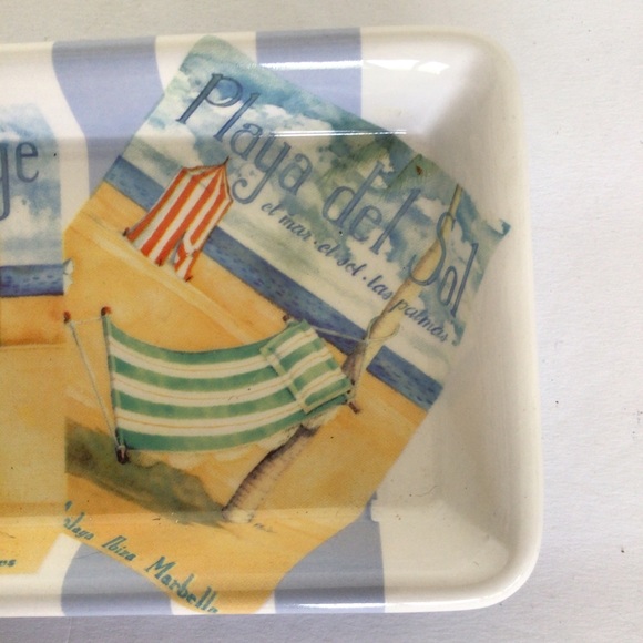 CERAMIC TRAY FOR GLASSES OR JEWELRY - Picture 6 of 6